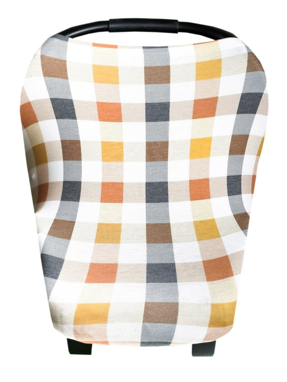 Copper Pearl Multi Use Cover - Plaid Multi-Color